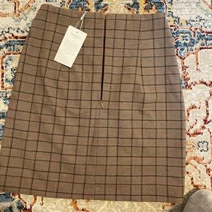 Kookaii Plaid Mini Skirt - XS